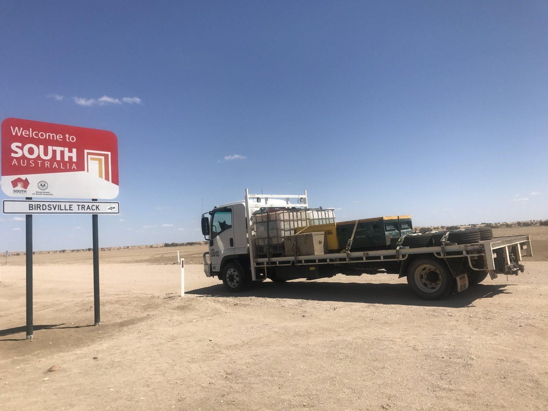 Septic Tanks on the back of a Truck — Sav’s Plumbing in Mount Isa, QLD