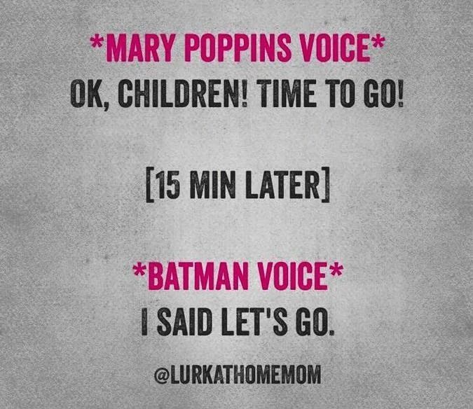 Text meme: Mary Poppins voice,
