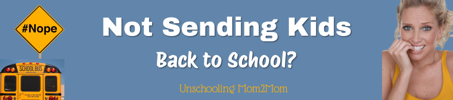 School bus driving away, not sending kids back to school, nervous mom