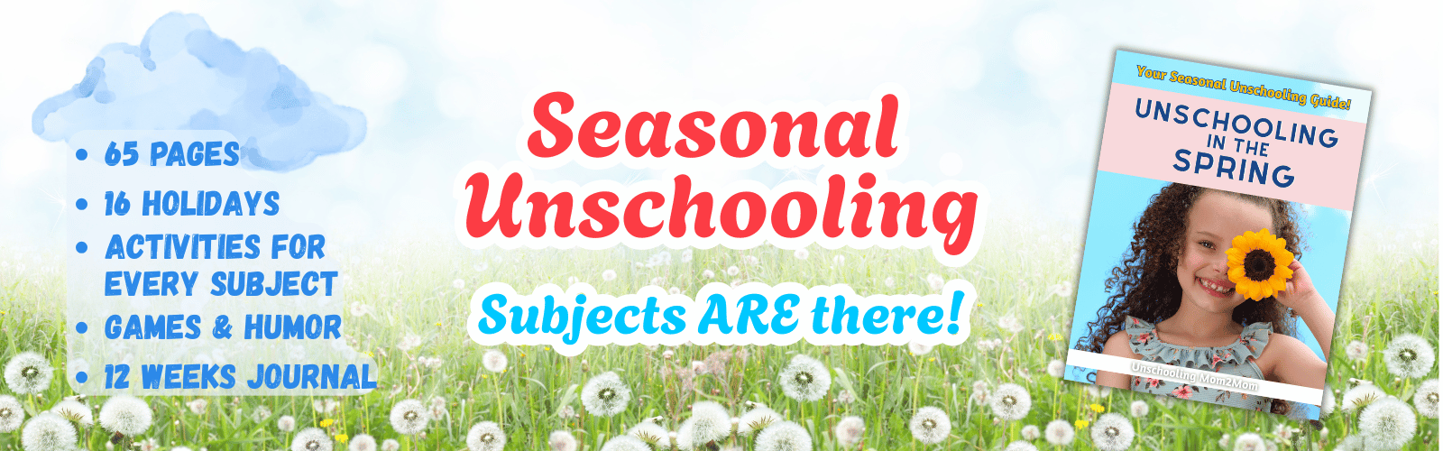 seasonal unschooling guide - spring