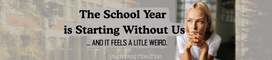 Woman worrying about the school year ahead