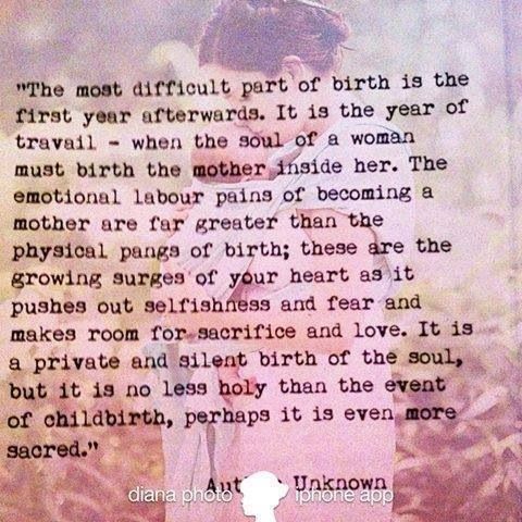 Quote about motherhood: 