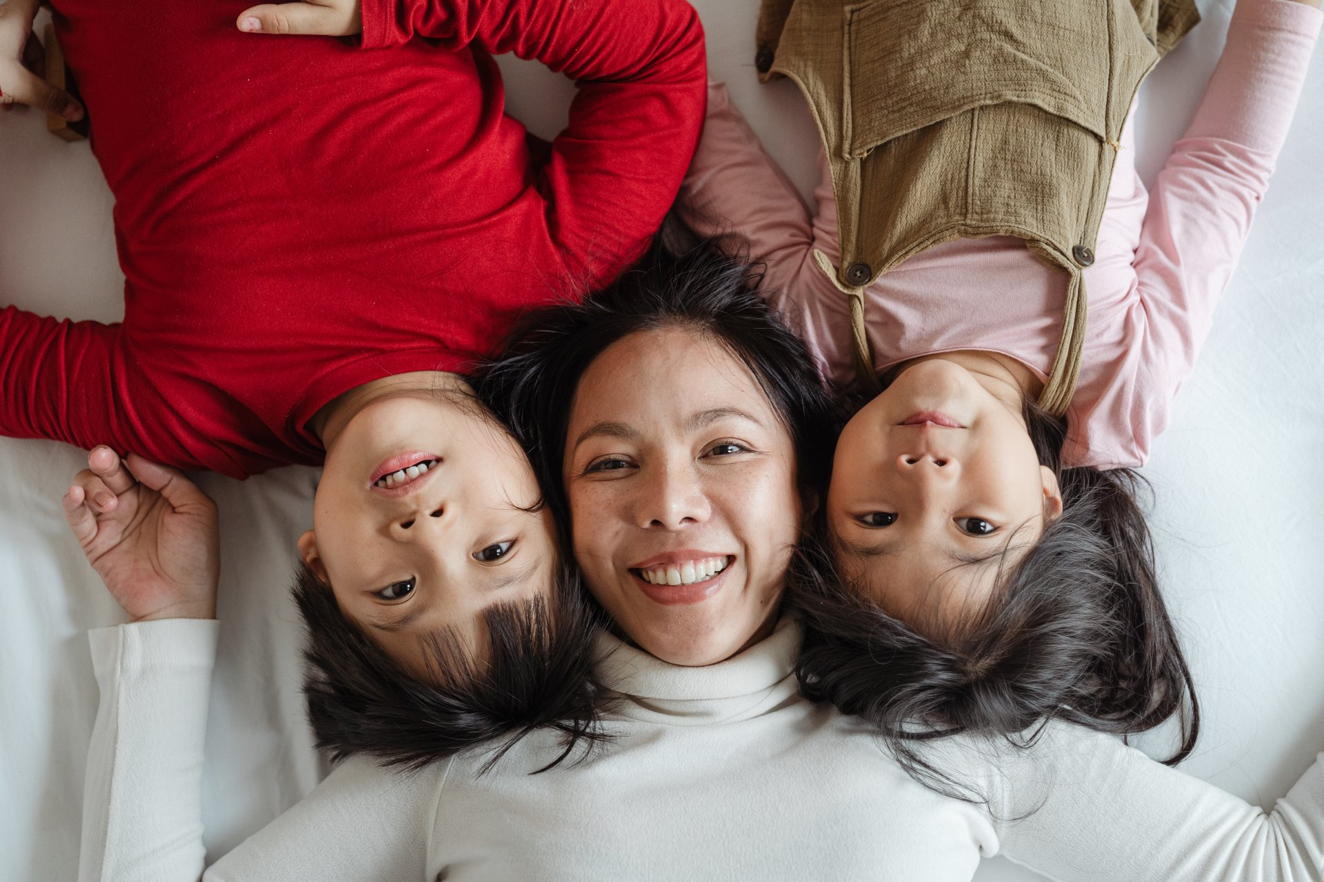 Mom and kids