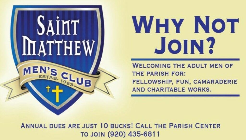 St. Matthew Men's Club