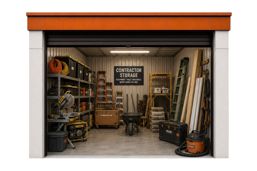 Contractor storage in Vidalia, GA