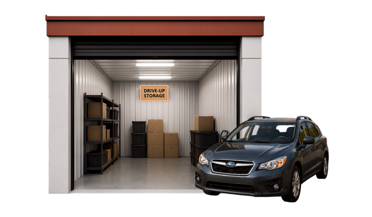 Drive-up storage units in Vidalia, GA