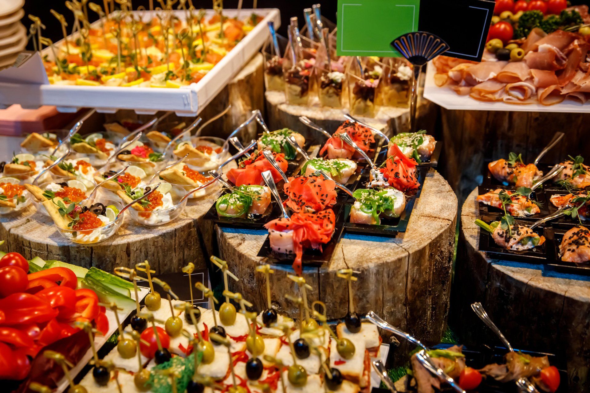 buffet antipasti