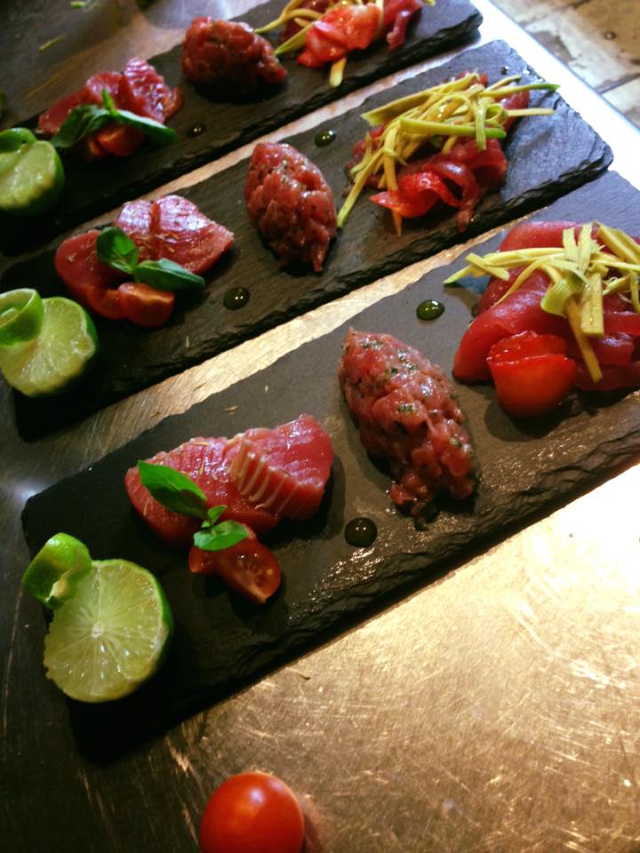 tartare di pesce