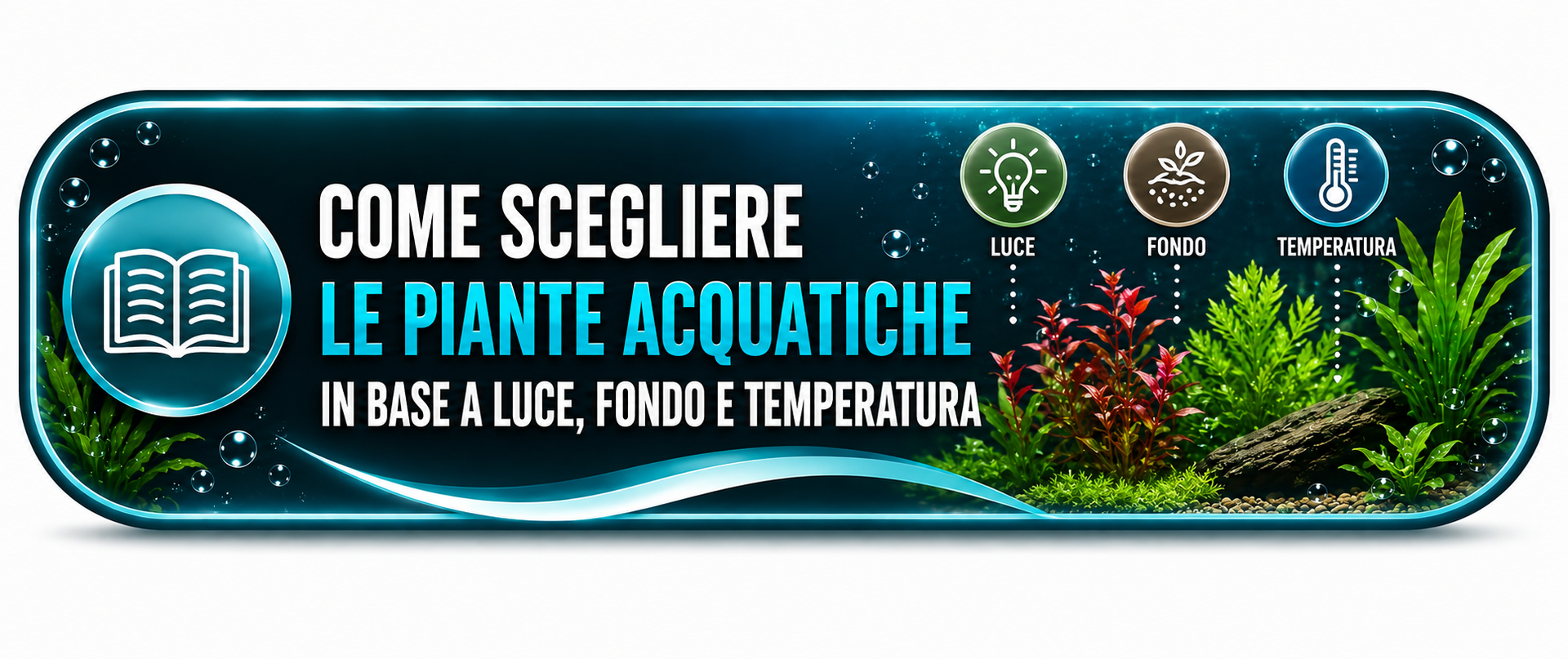 Guida alla scelta delle piante acquatiche in base a luce, fondo e temperatura