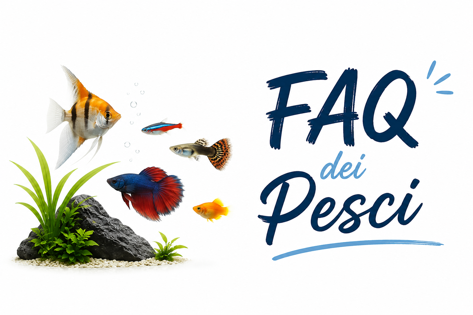 FAQ dei pesci tropicali: scelta delle specie, acclimatazione, compatibilità e benessere