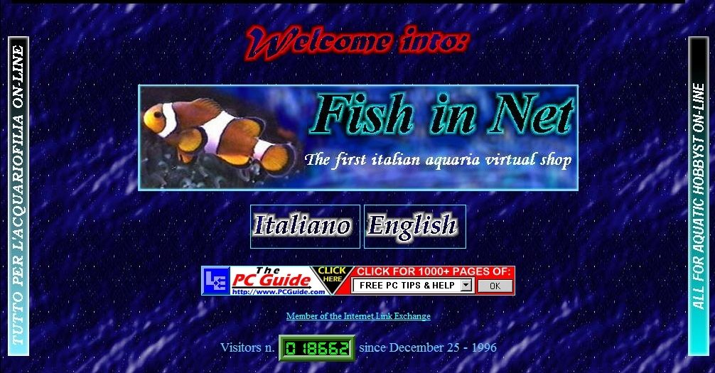 Storia dell'acquariofilia e nascita di Fish In Net