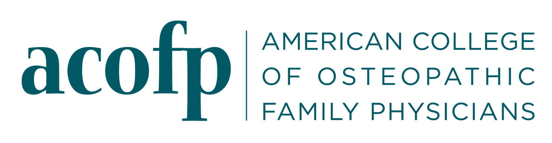 Logo of the American College of Osteopathic Family Physicians: 
