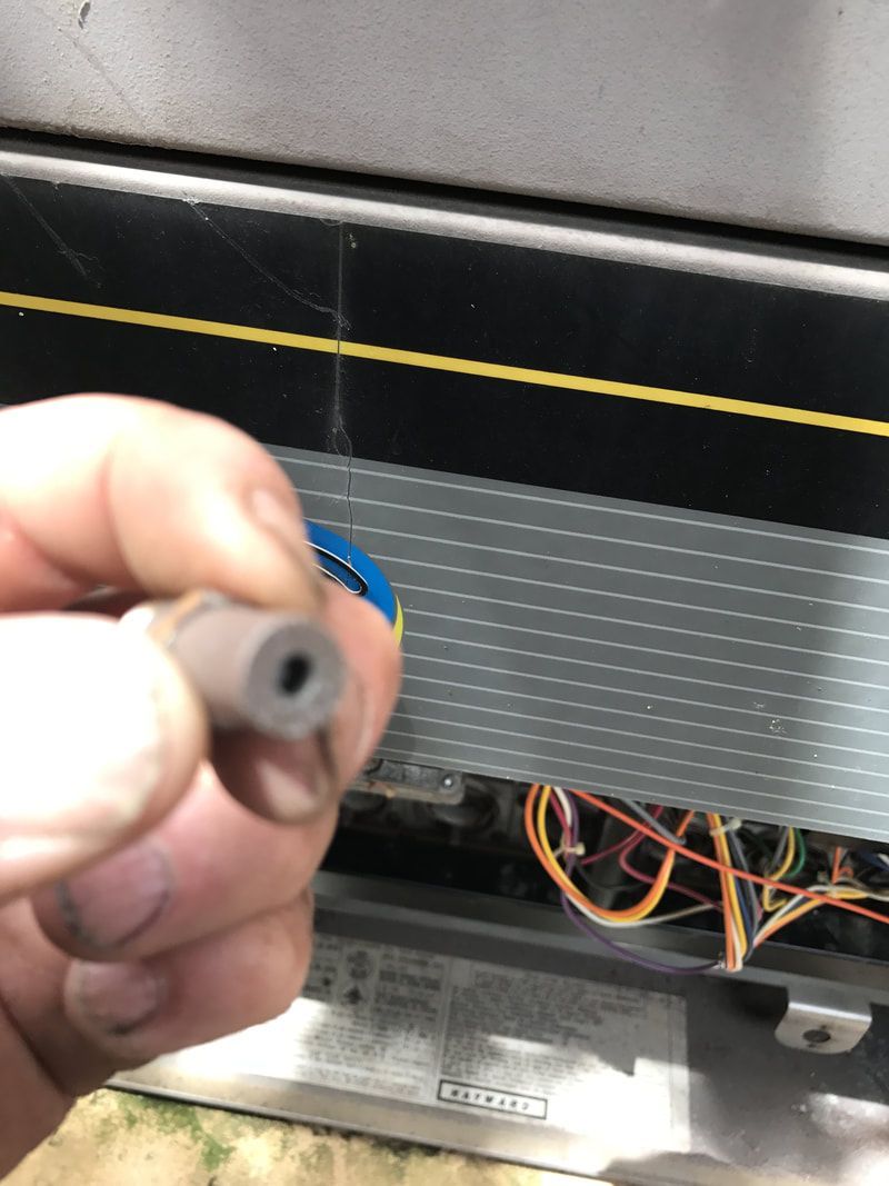 orifice of heater