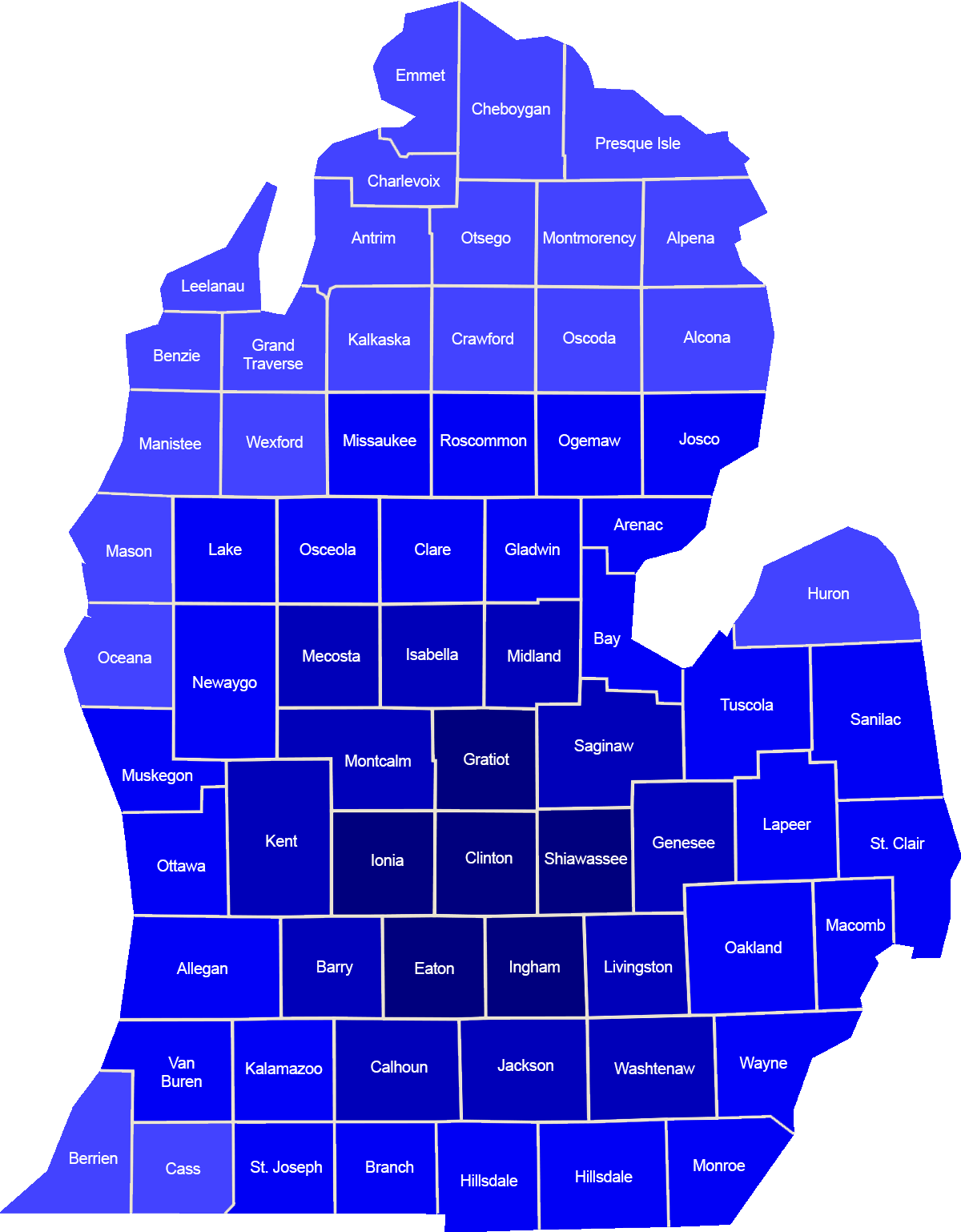 service areas