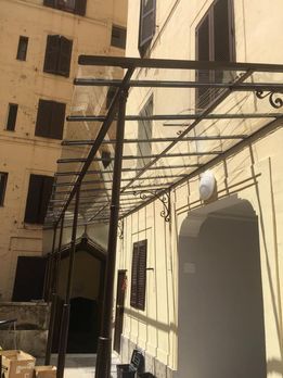 pergola in vetro