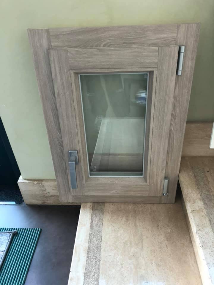 infissi alluminio e legno