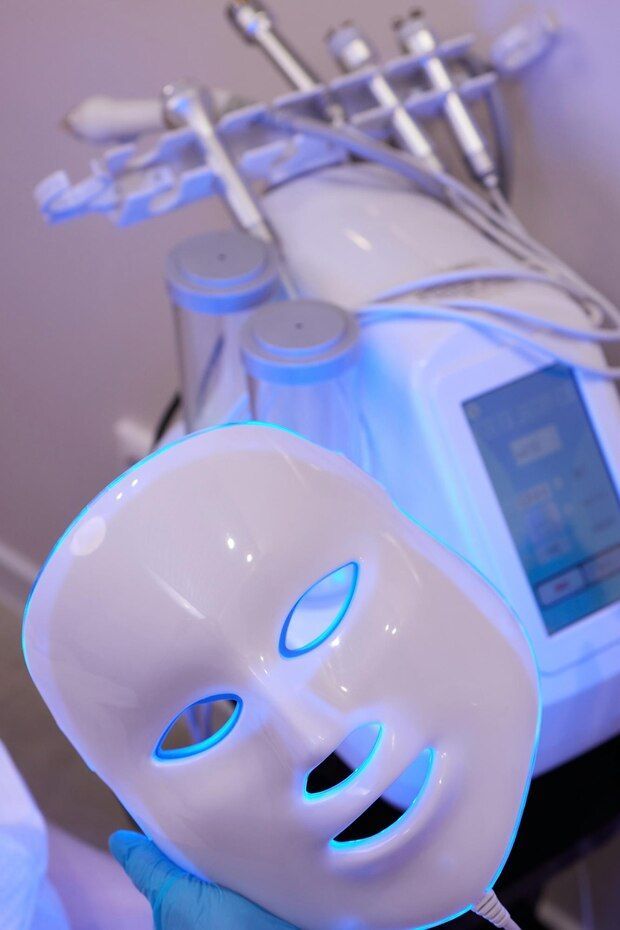 LED Light Facial Treatment