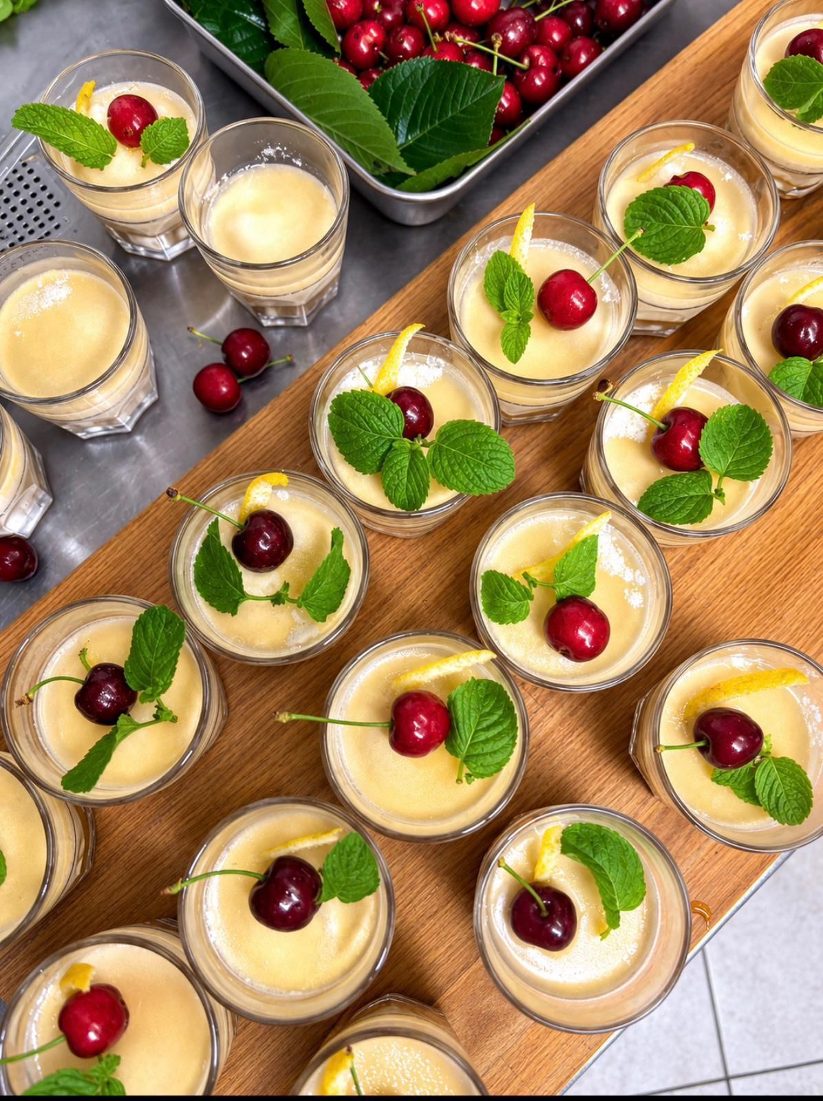 Cheesecake con gelatina di Tarassaco