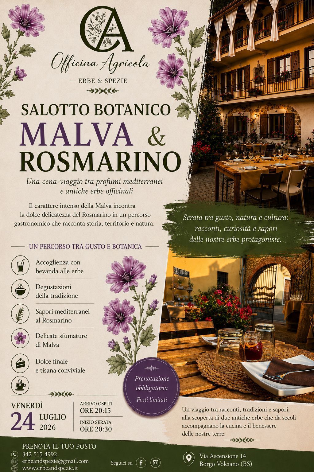 evento salotto botanico 