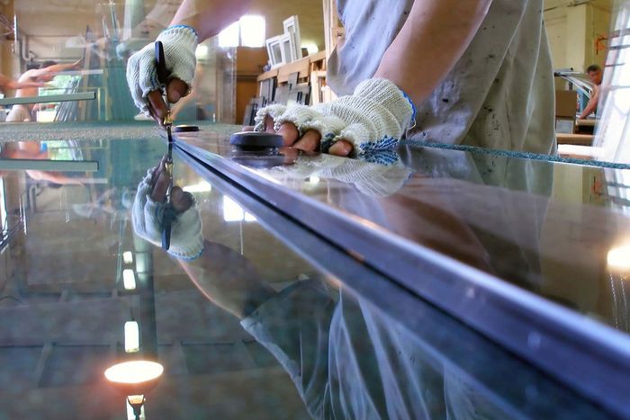 lavorazione artigianale del vetro