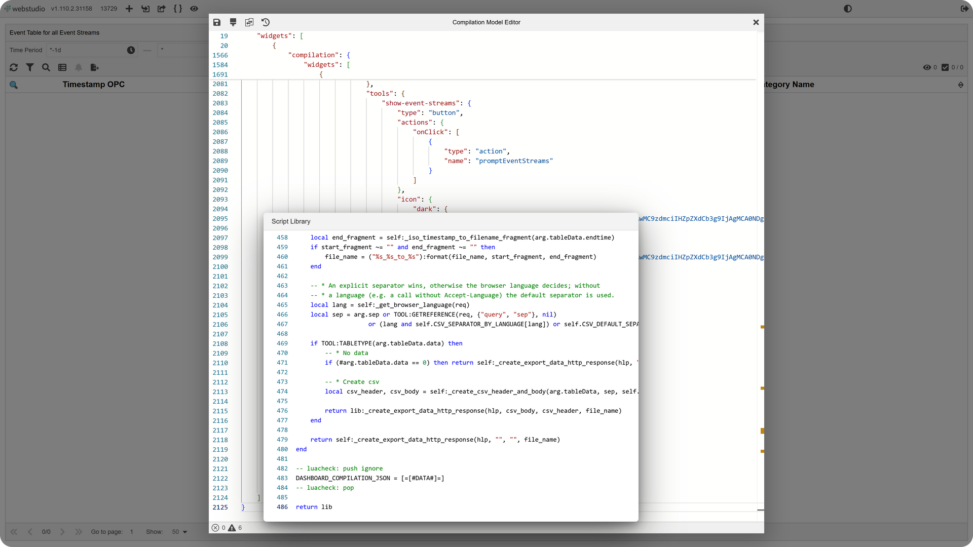 Standard WebStudio Trends