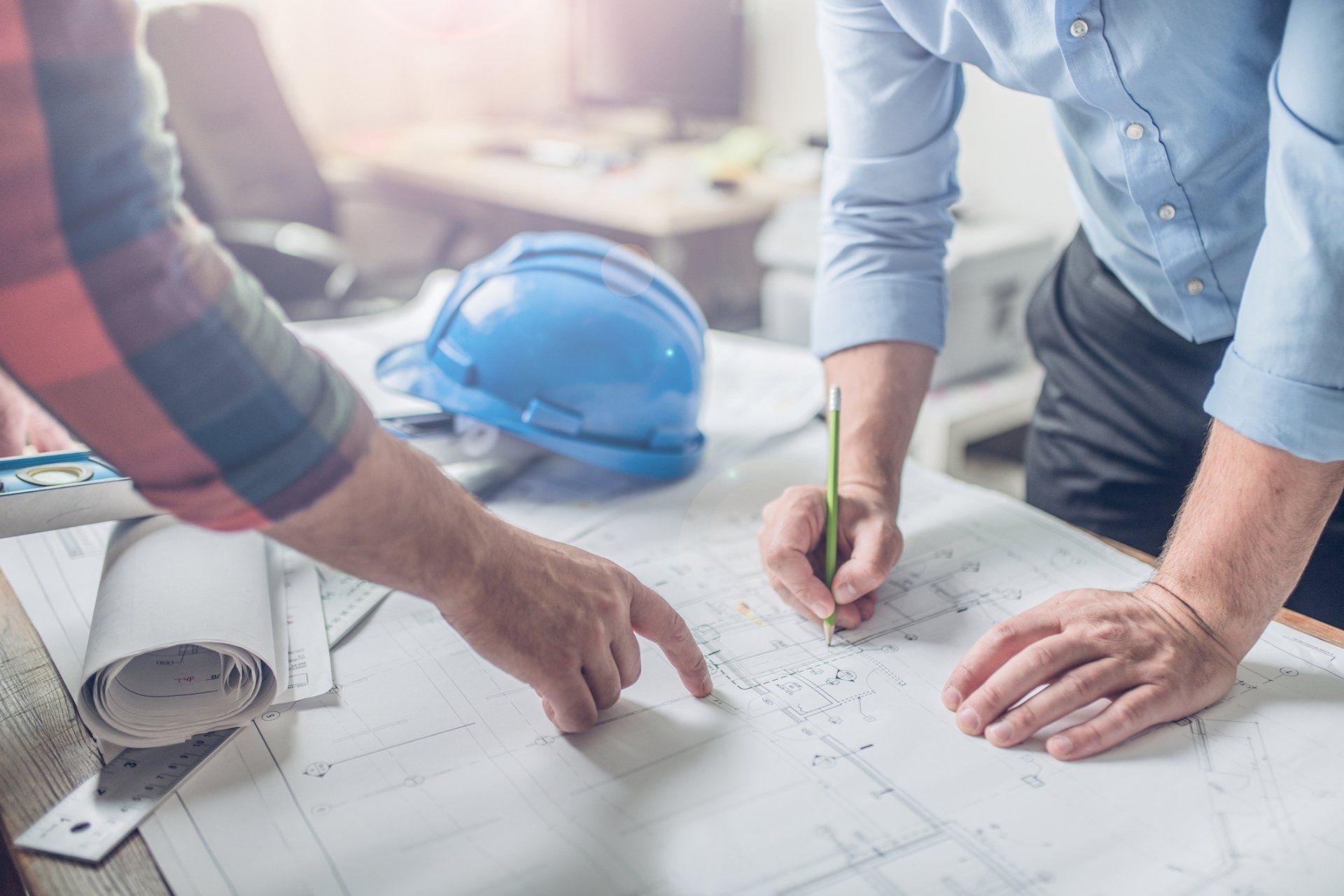 Professionals With Blue Print - Canning Vale, WA - Accredit Building Surveying & Construction Services Pty Ltd Professionals With Blue Print - Canning Vale, WA - Accredit Building Surveying & Construction Services Pty Ltd