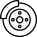 Black-and-white target icon with concentric circles and four dots around a center.