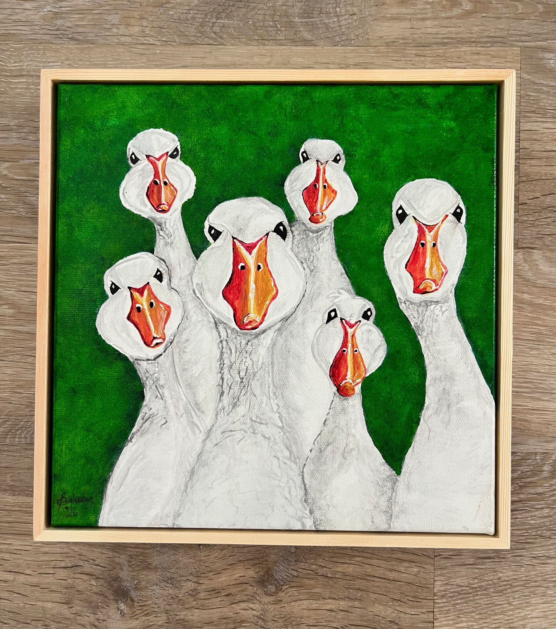 FAMILY OF GEESE