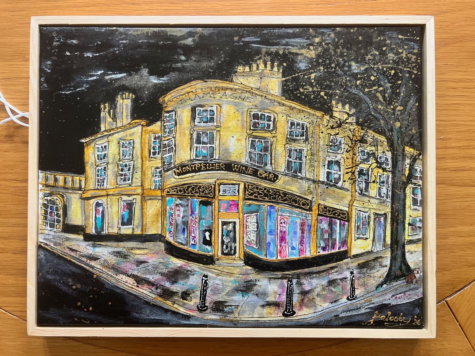 MONTPELLIER WINE BAR AT NIGHT