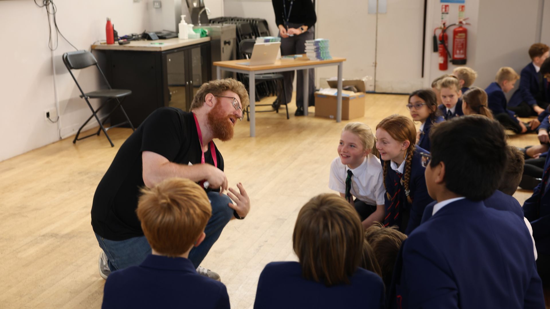 David Rudden Inspires Young Writers