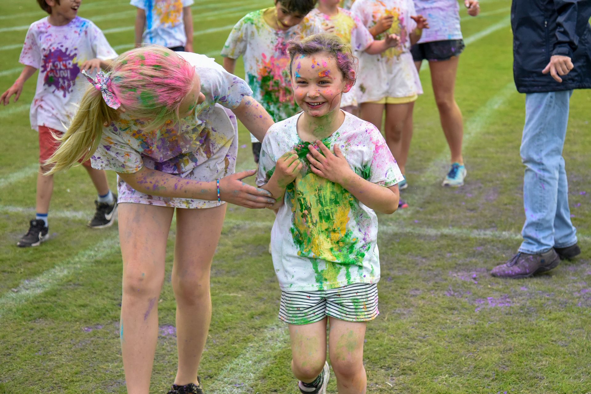 Lower School Colour Run Raised £2480 for Water Aid!