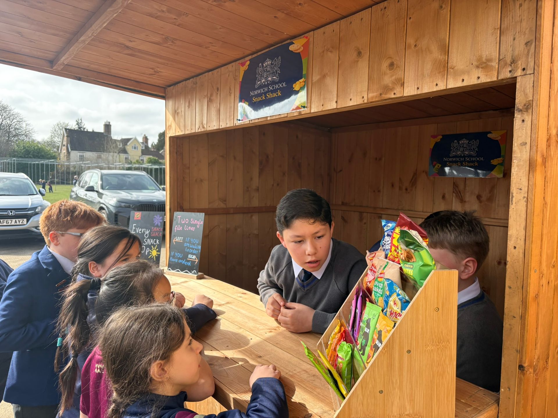 The New Lower School Snack Shack is a Spectacular Hit!
