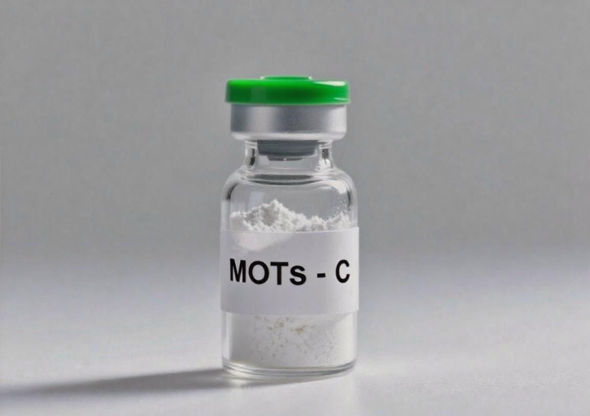 Vial of white powder labeled