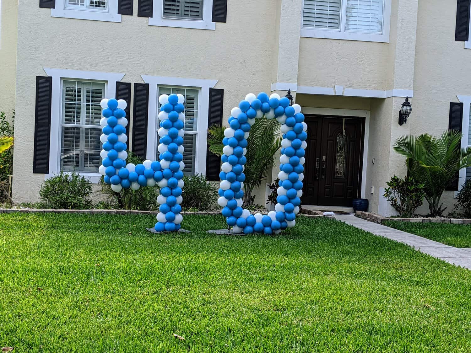 Balloon Yard Numbers