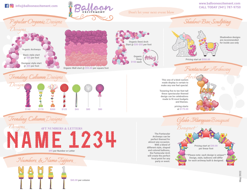 Basic Balloon Menu Page 2