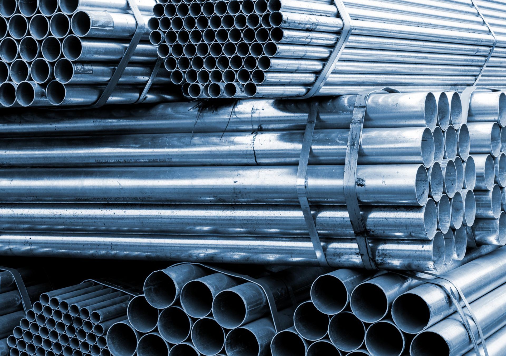 Stack Of Cylindrical Metal Bars — Weldcro Fabrication in Ballina, NSW
