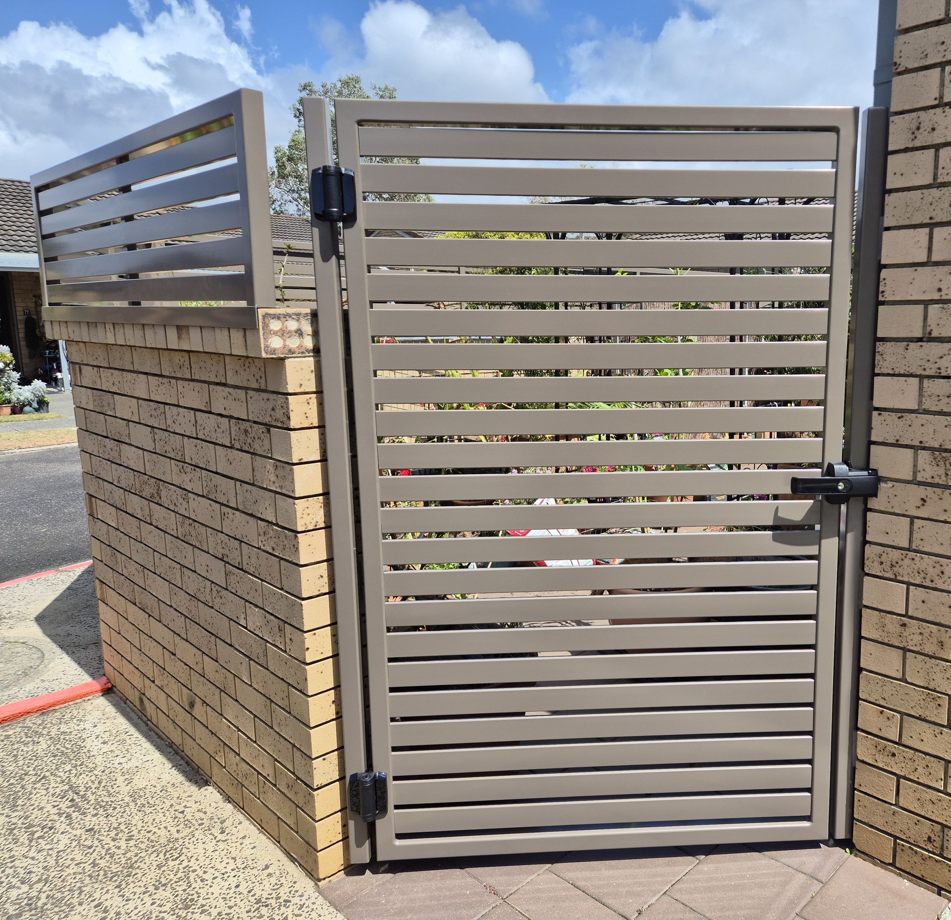 Person Using Plasma Cutter — Weldcro Fabrication in Ballina, NSW