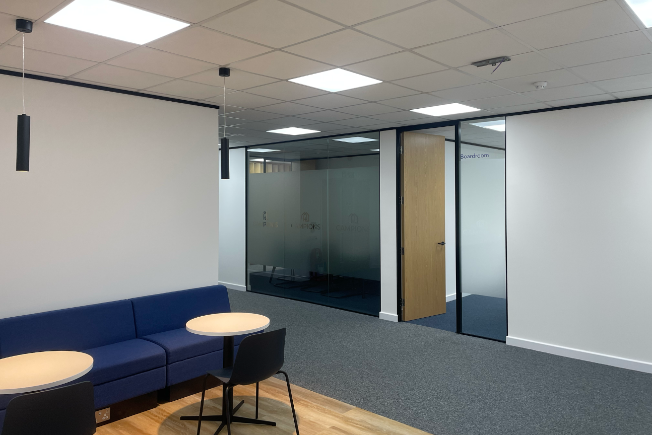 Office Partitioning Installation in Worcestershire and Gloucestershire