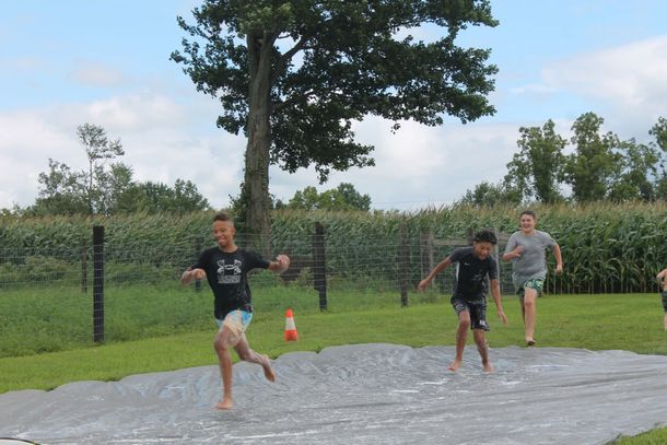 Slip and slide