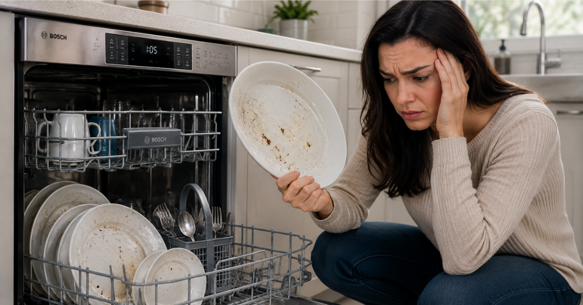 Bosch Dishwasher Not Cleaning Dishes Properly? Common Causes