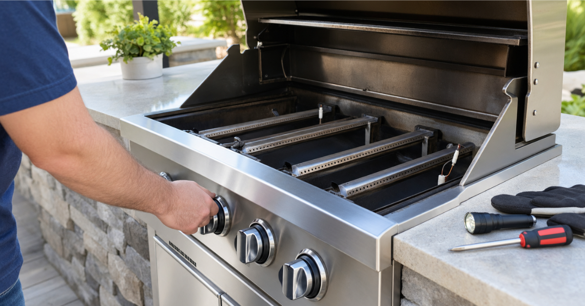 Why Your Built-In Grill Won't Ignite?