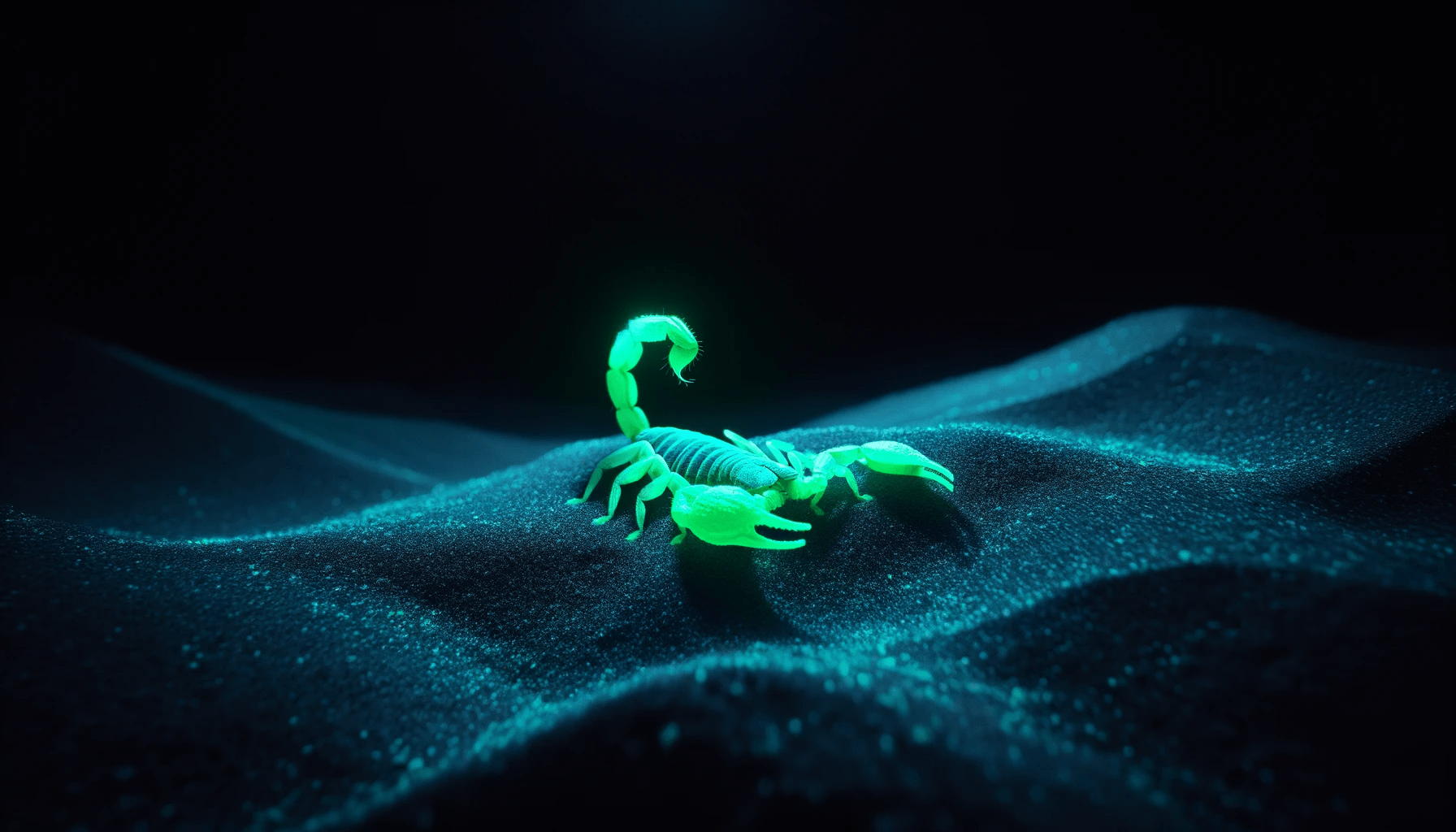 Finding Scorpions with Black Light in Borrego Springs