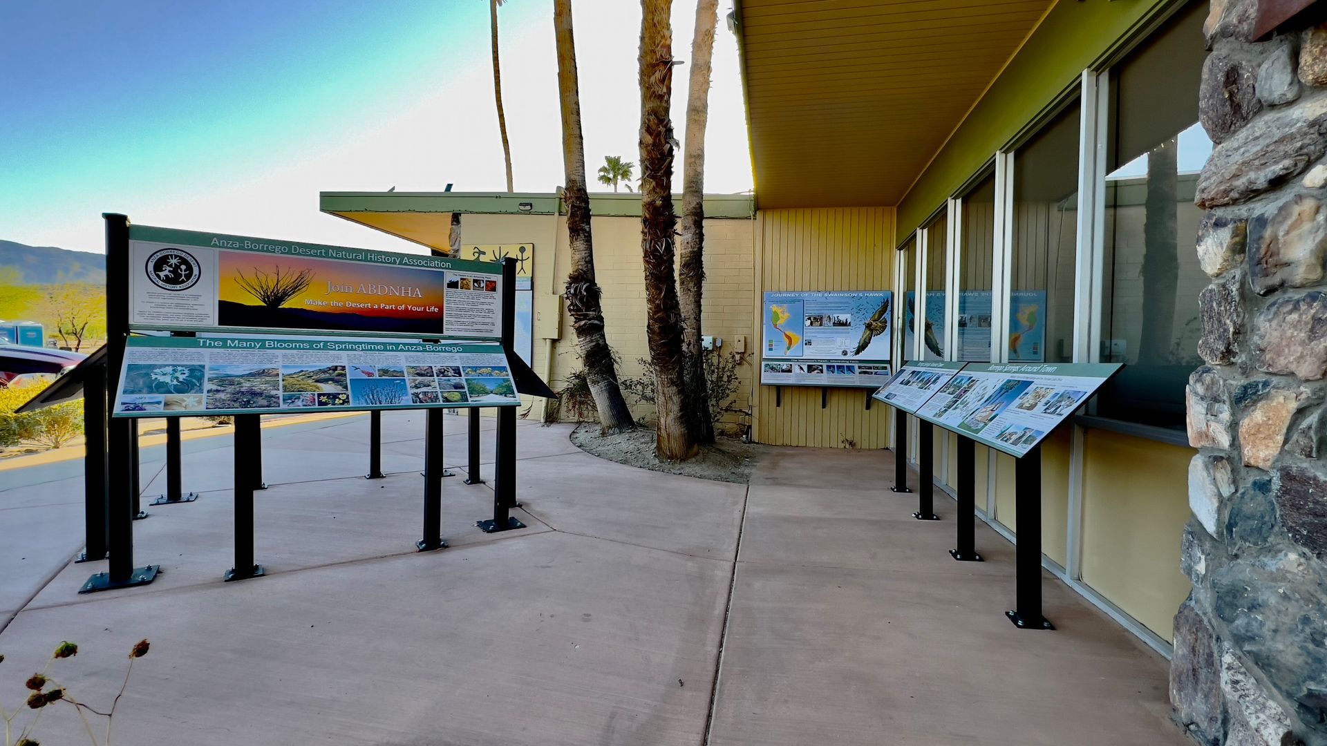 ABDNHA Outdoor educational Panels for visitors