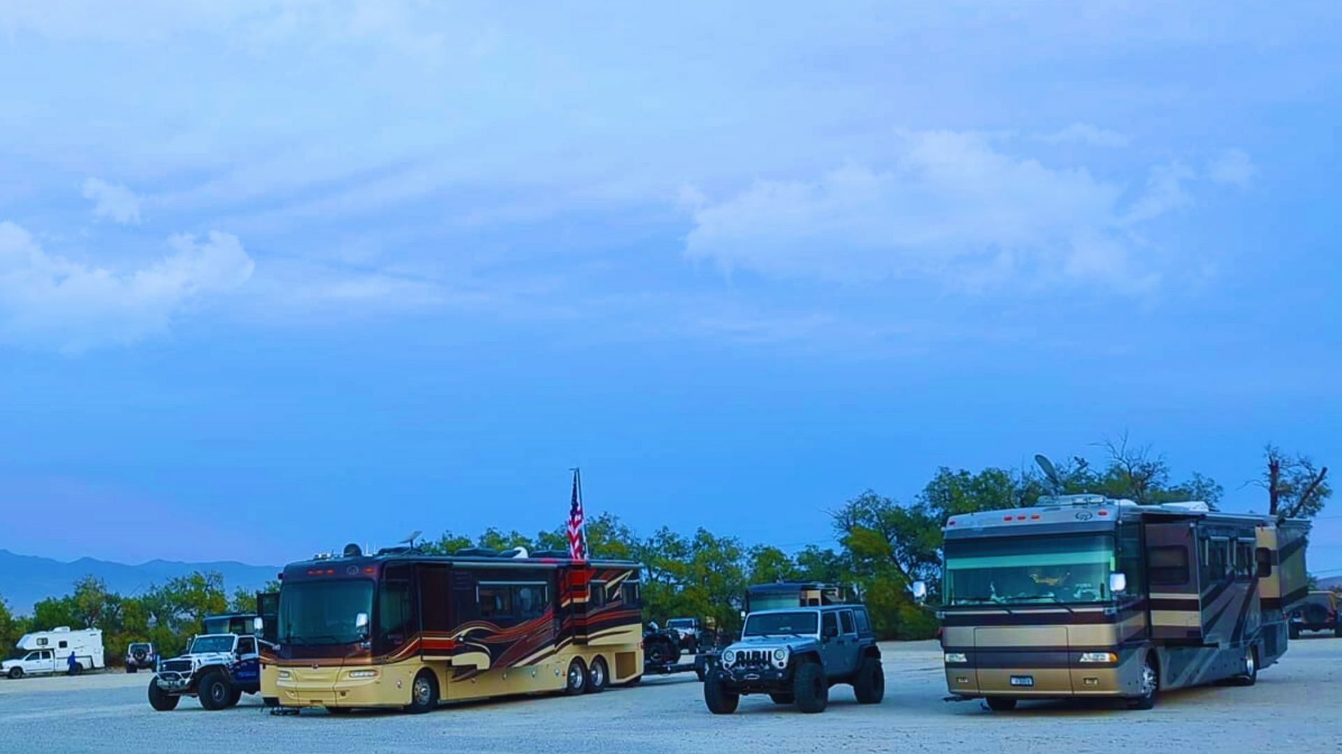 Camping at American Legion Post 853 in Borrego Springs
