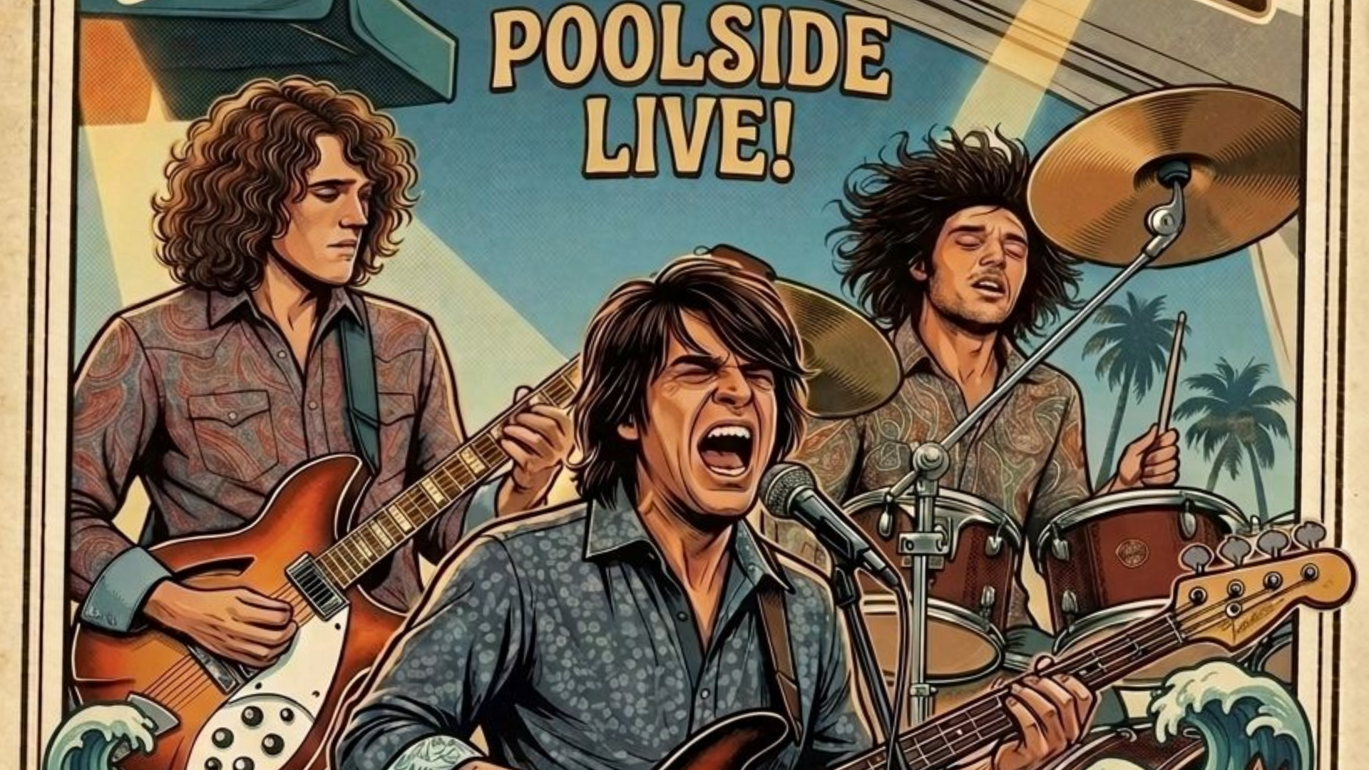 Lucky Tongue Poolside Live