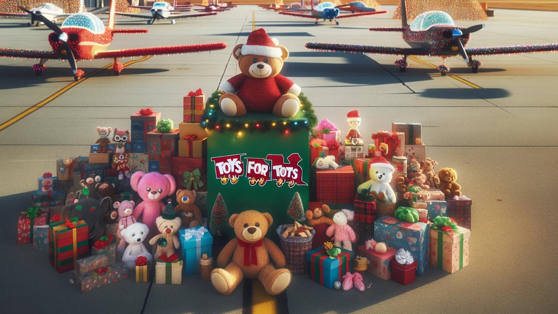 Borrego Springs Community Announcement: Toys for Tots Drive!