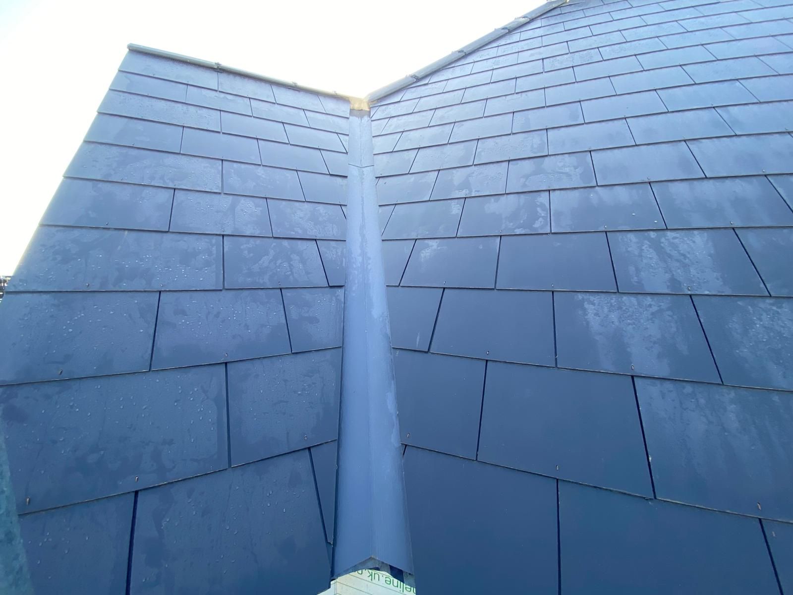 Spanish slate tiled roof