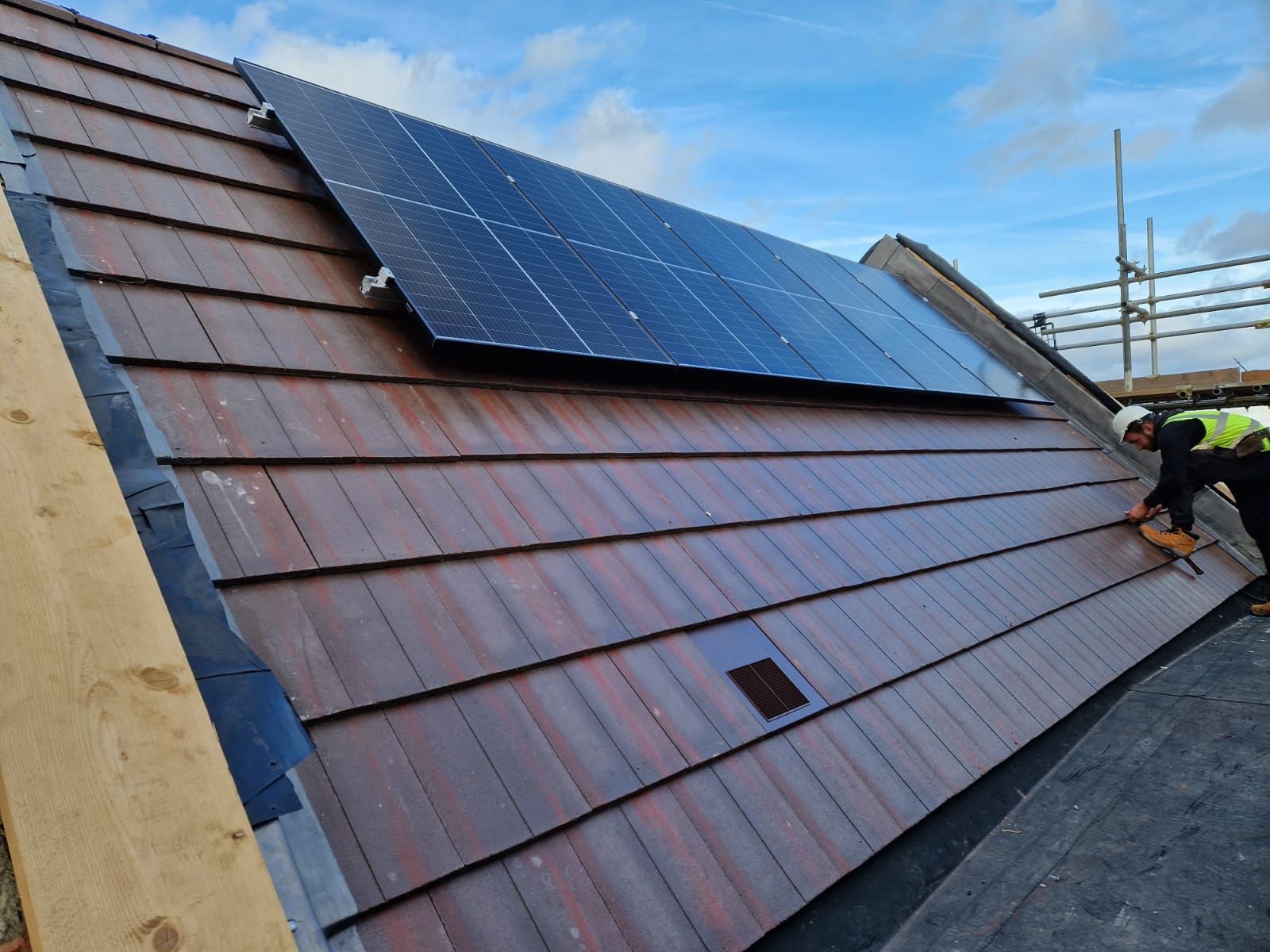 Solar Panels on roof
