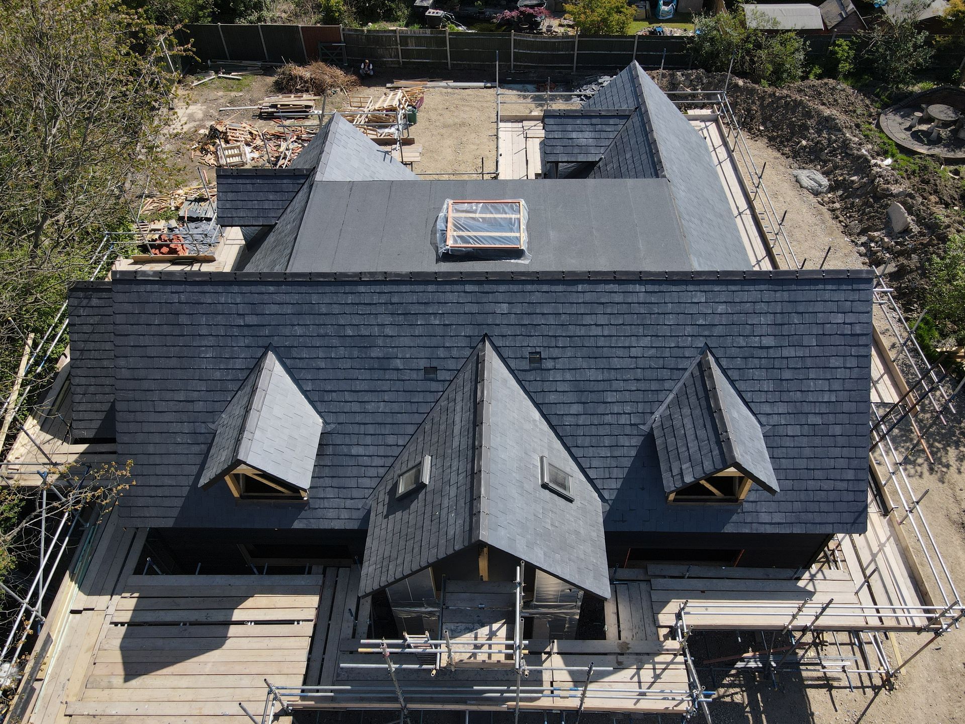 Slate roof