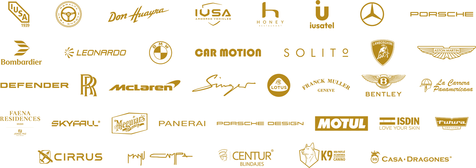 Nuestros patrocinadores